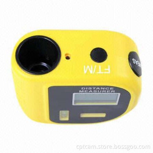 Ultrasonic Distance Meter with Bubble Level LCD Laser Pointer CP-3010 Rangefinder, 40kHz Frequency